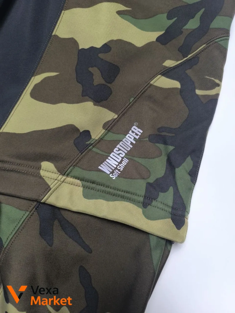 Велосипедні штани-шорти трансформери Gore Bike Wear Windstopper Military розмір L — фото 5