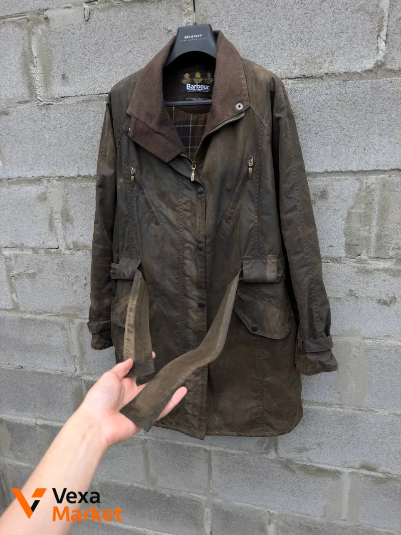 Barbour Waxed jacket куртка джакет жіноча розмір 16 — фото 3