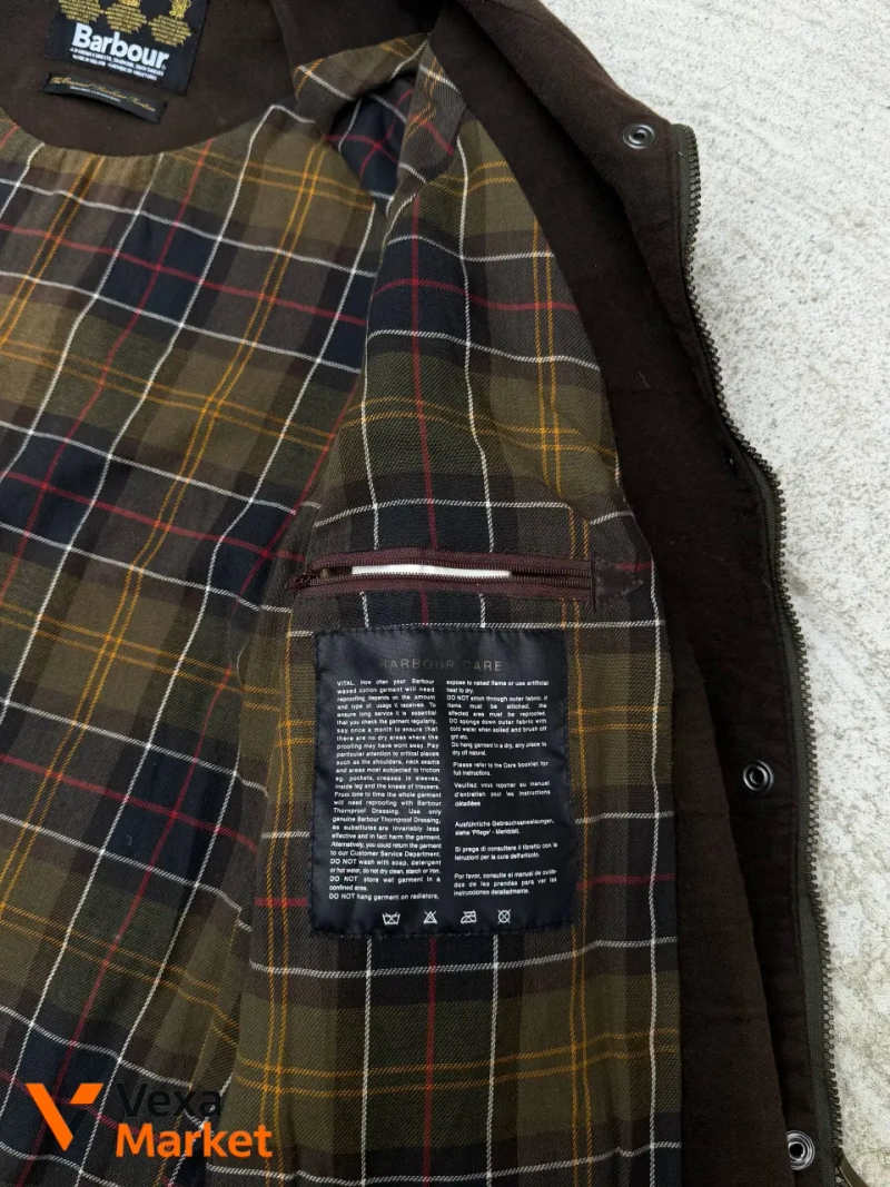 Barbour Waxed jacket куртка джакет жіноча розмір 16 — фото 6