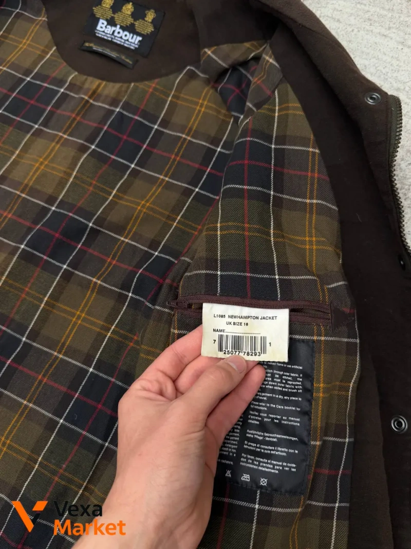 Barbour Waxed jacket куртка джакет жіноча розмір 16 — фото 7