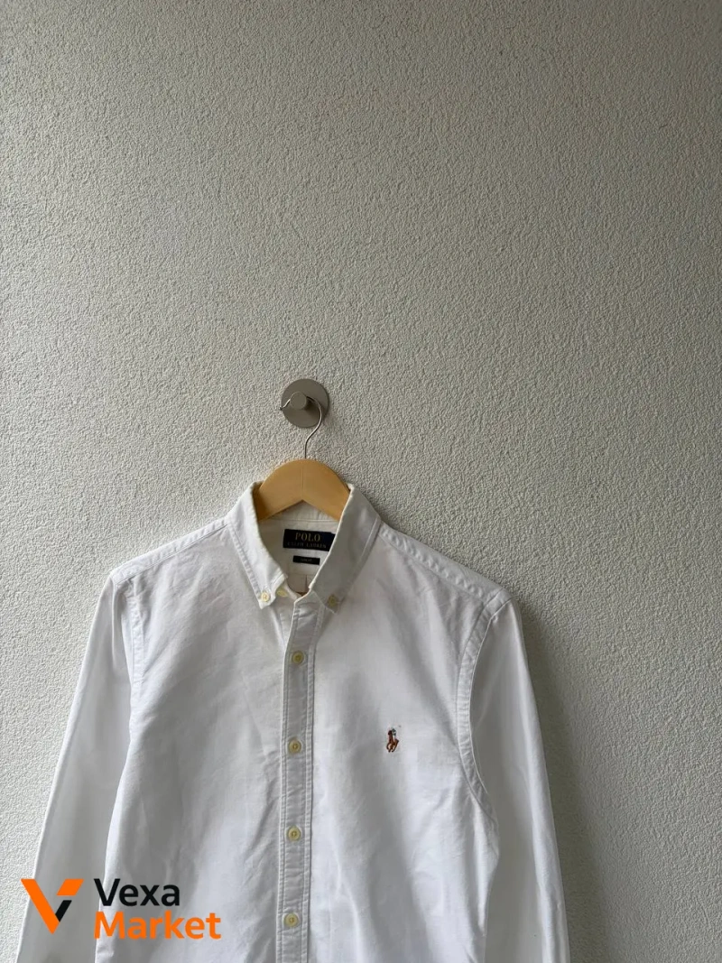 Polo Ralph Lauren shirt white size S — фото 2
