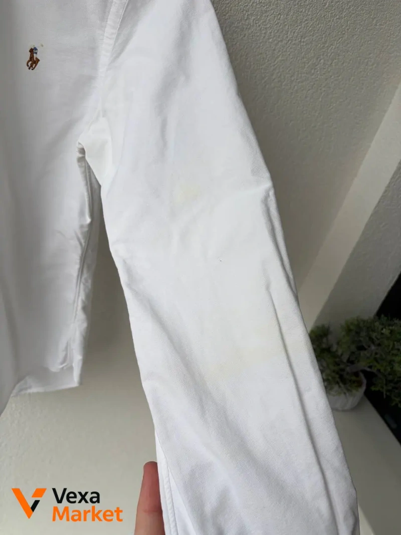 Polo Ralph Lauren shirt white size S — фото 5
