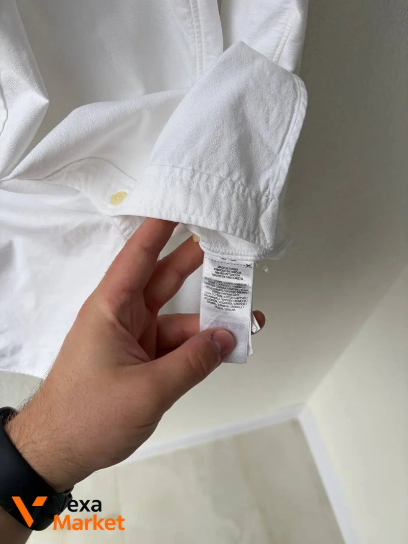 Polo Ralph Lauren shirt white size S — фото 6