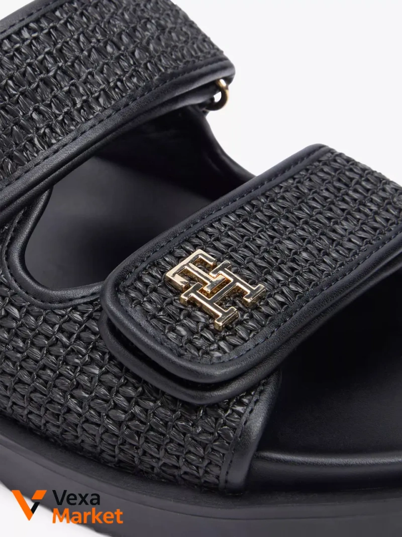 Сандалі Tommy Hilfiger чорні — фото 2