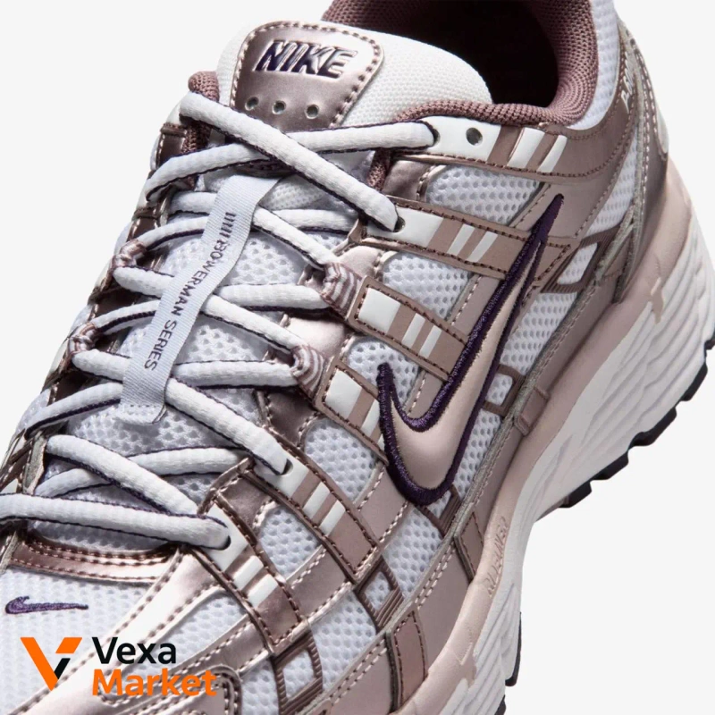 Nike P-6000 White / Metallic Silver / Tattoo (BV1021-110) — фото 3
