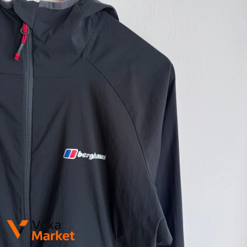 Вітрівка Berghaus софтшелл чорна розмір M — фото 2