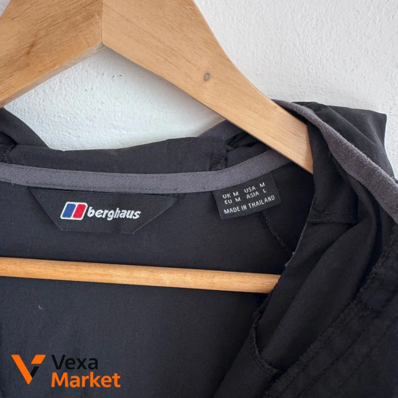 Вітрівка Berghaus софтшелл чорна розмір M — фото 5