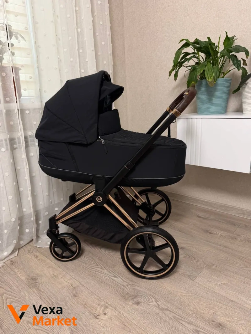 Дитяча коляска Cybex Priam Rose Gold 3.0 2в1 — фото 4