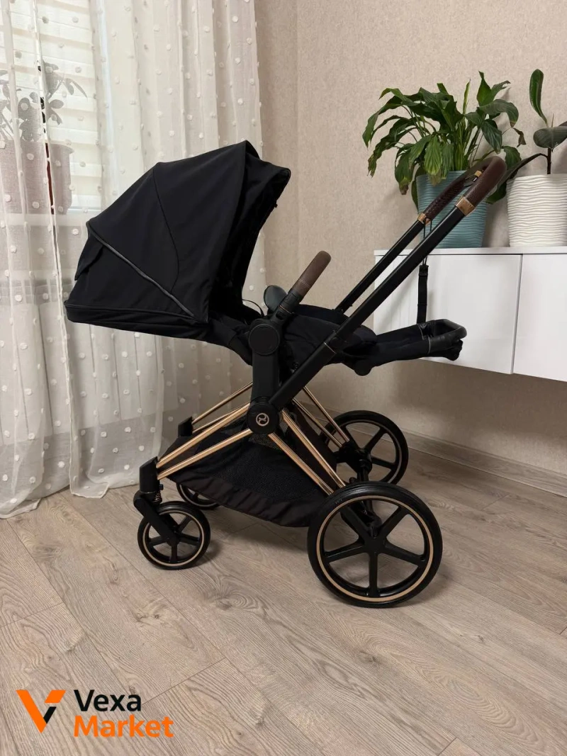Дитяча коляска Cybex Priam Rose Gold 3.0 2в1 — фото 7