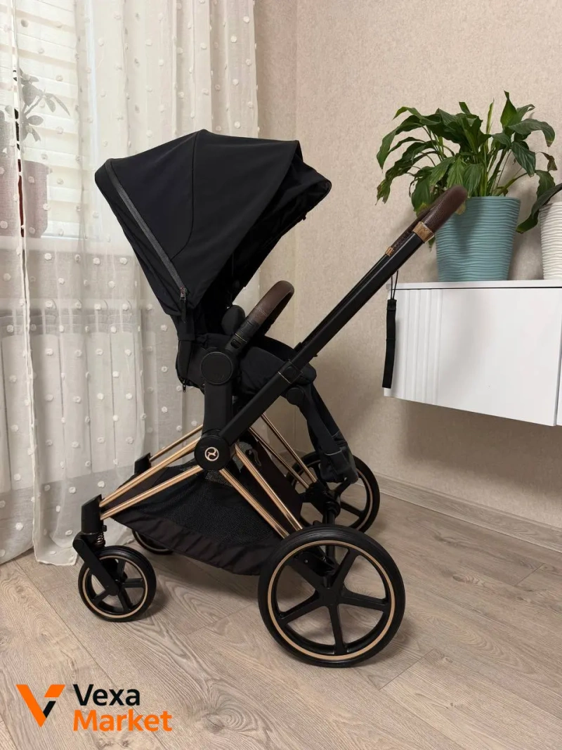 Дитяча коляска Cybex Priam Rose Gold 3.0 2в1 — фото 8