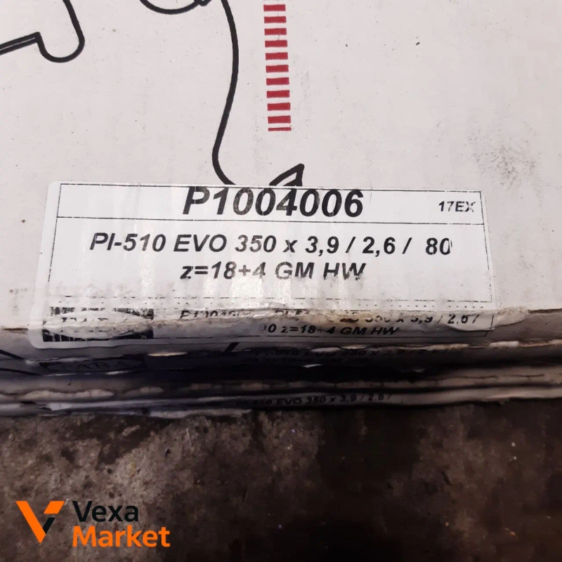 Пильный диск FABA P-510 EVO 350x3.9/2.6/80 — фото 3