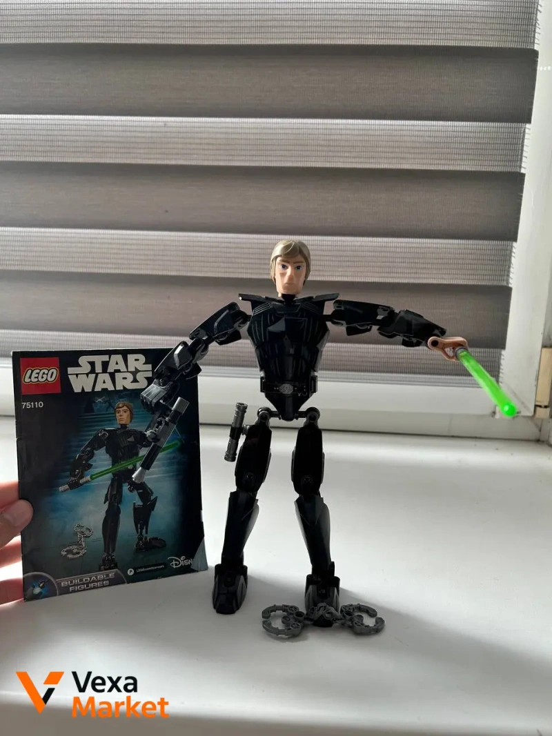 LEGO Star Wars Buildable Figures: Люк, Вейдер, Обі-Ван — фото 2