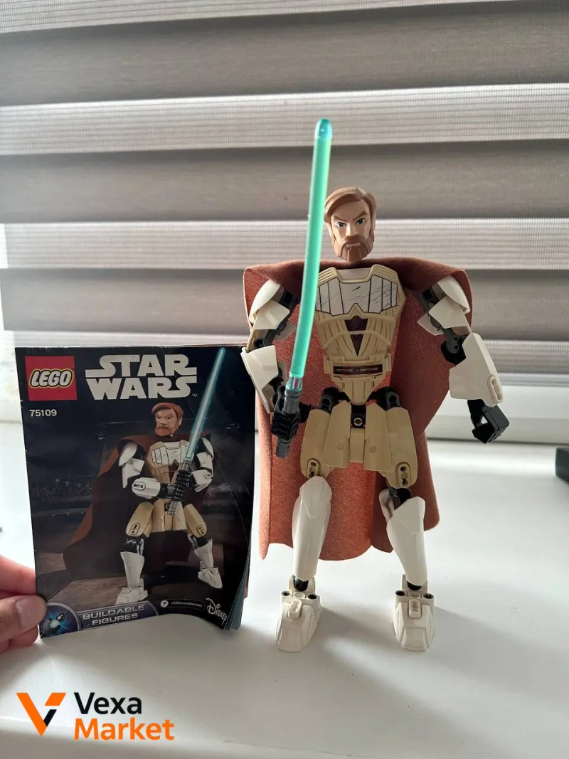 LEGO Star Wars Buildable Figures: Люк, Вейдер, Обі-Ван — фото 3