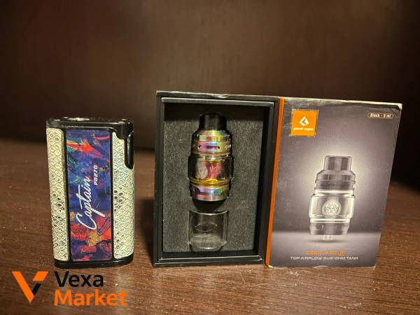 Боксмод Captain PD270 234W с баком Geekvape Z Sub-Ohm Tank