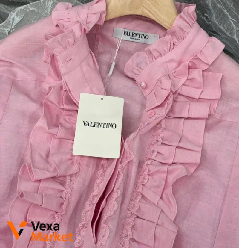 Сукня-сорочка Valentino рожева — фото 4