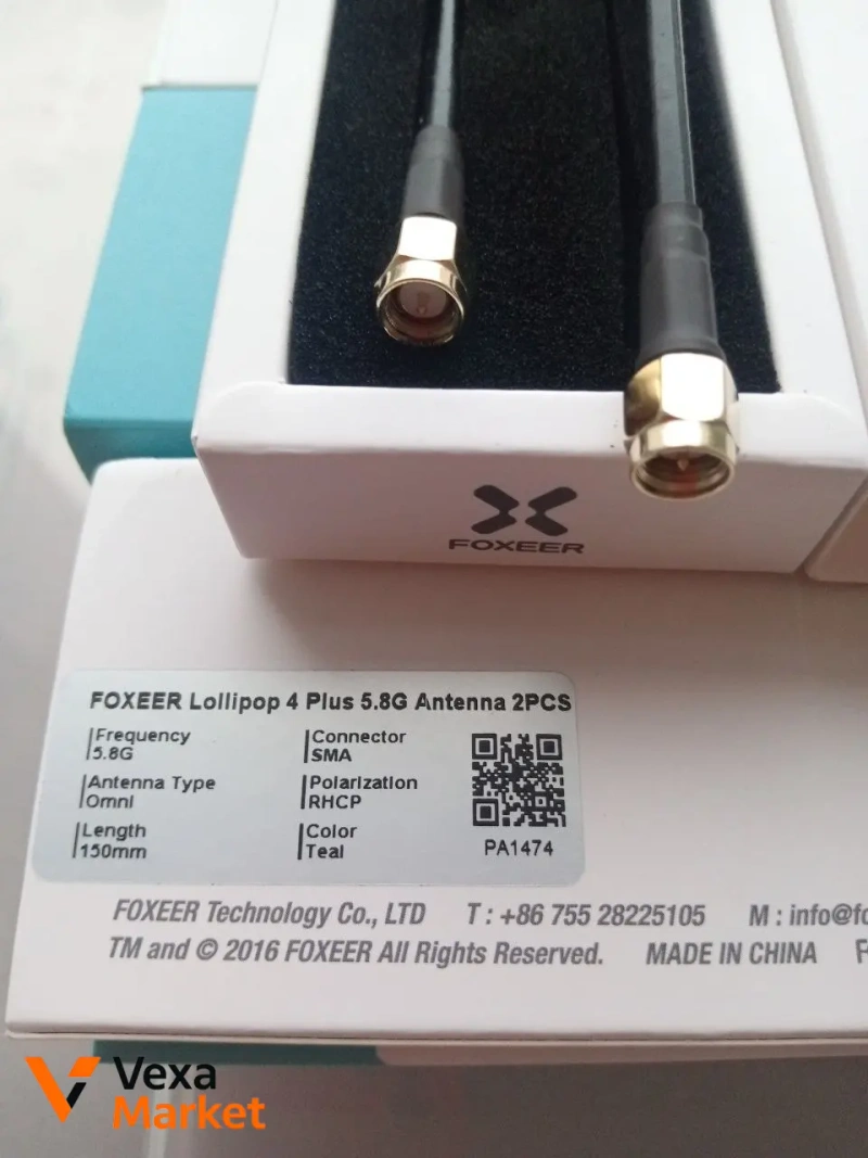 Антенна Foxeer Lollipop 4 Plus 5.8G SMA RHCP (2 шт.) — фото 2