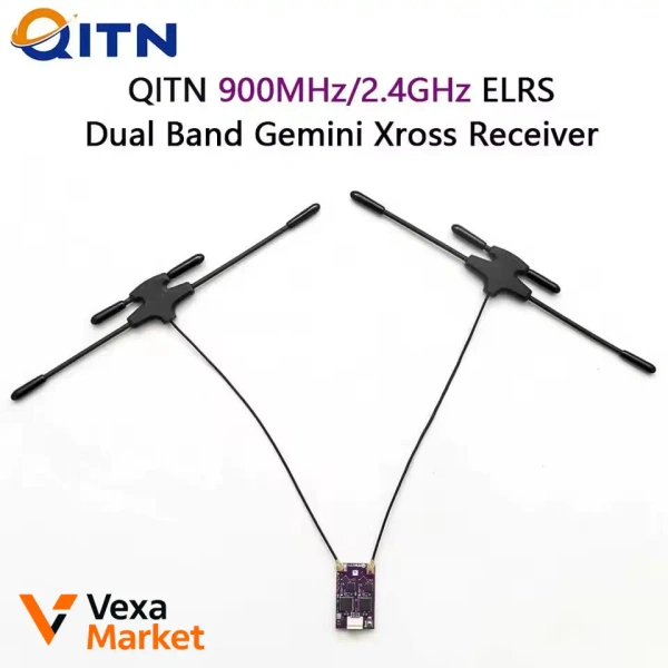 Приймачі ELRS 2.4G/915MHz для FPV дронів (Cyclone, SpeedyBee, BAYCK, QITN)