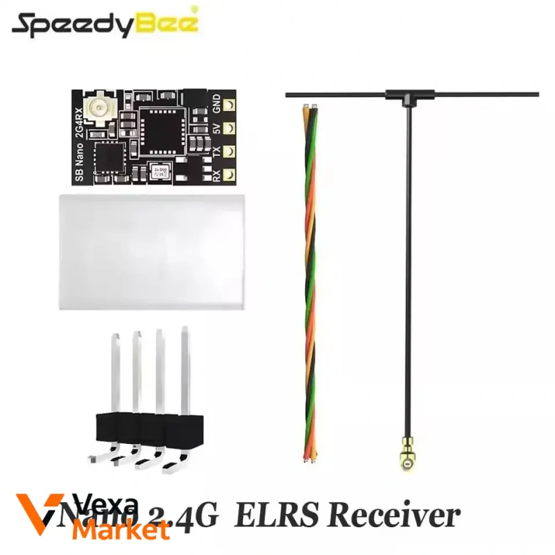 Приймачі ELRS 2.4G/915MHz для FPV дронів (Cyclone, SpeedyBee, BAYCK, QITN) — фото 2