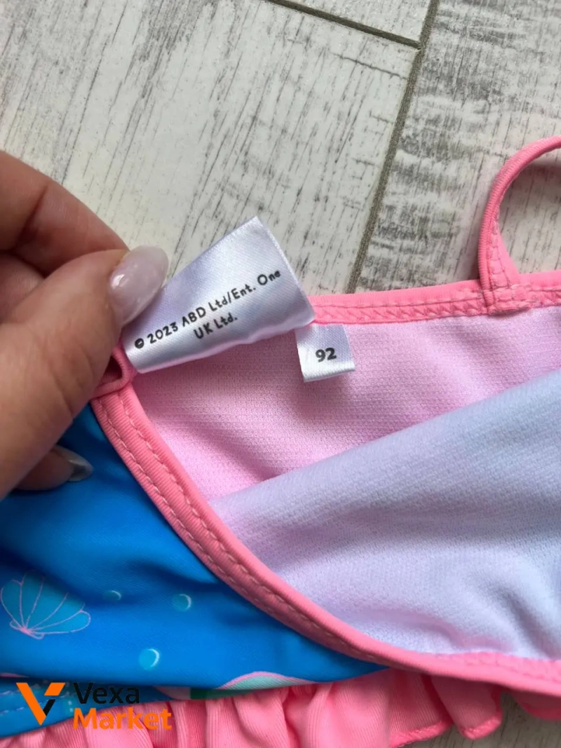 Комплект майок H&M 92 розмір та купальник Пеппа — фото 5