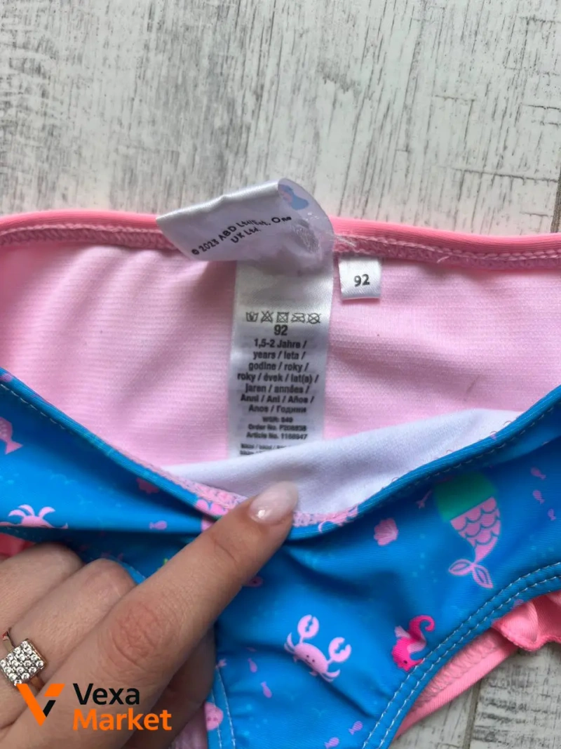 Комплект майок H&M 92 розмір та купальник Пеппа — фото 6