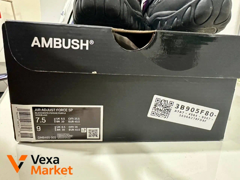 Кросівки Nike Air Adjust Force AMBUSH Black Psychic Purple US 7.5 — фото 4