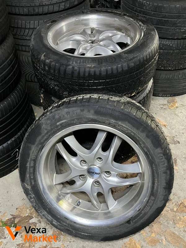 Комплект дисков R17 5x120 с резиной на допил