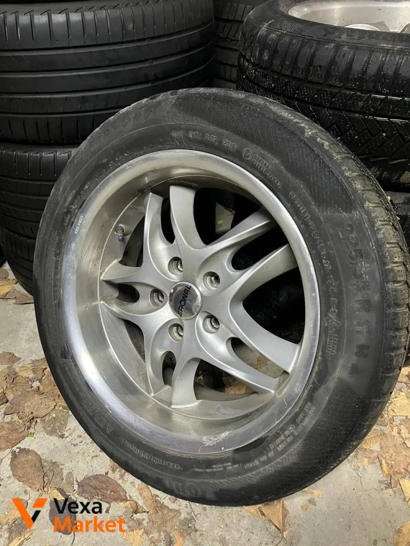 Комплект дисков R17 5x120 с резиной на допил — фото 3