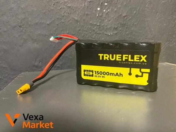 TRUEFLEX Акумулятор 6S3P 15000mAh 22.2V 9C