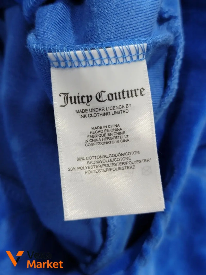 Juicy Couture Велюрова кофта XL — фото 4