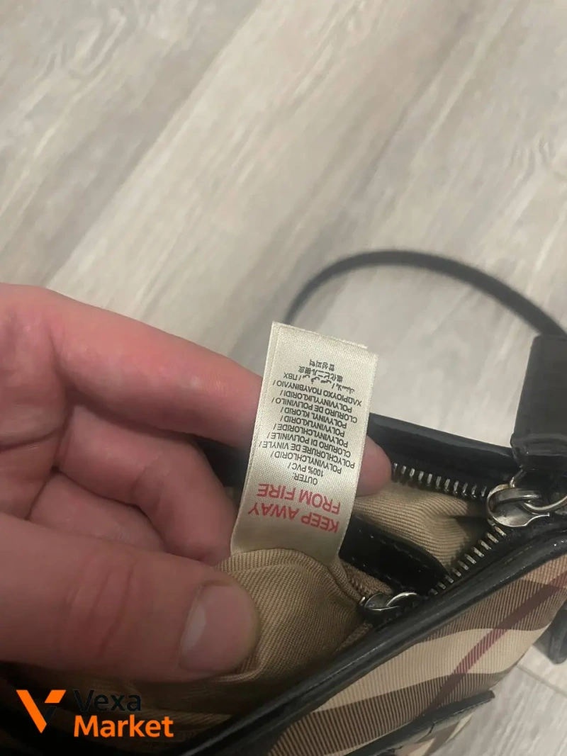 Сумка Burberry через плече — фото 7