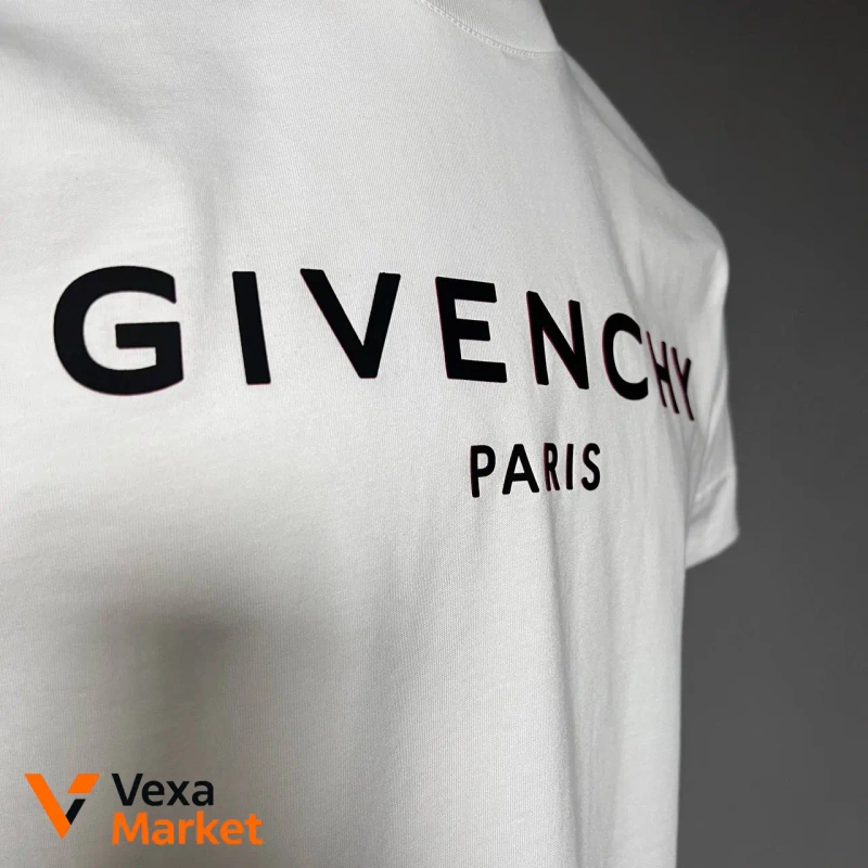 Givenchy Paris Футболка мужская белая — фото 2