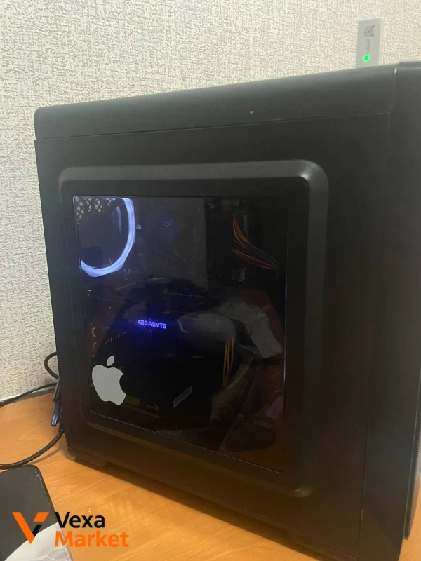 Компьютер в сборе: Процессор I5 4750, Видеокарта RX570 4GB, Материнская плата Gigabyte GA-H81M-DS2, SSD 111GB, HDD 465GB, ОЗУ 8GB DDR3, БП 500W