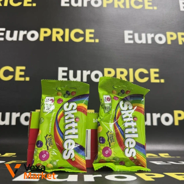 Цукерки Skittles (зелений) 38г