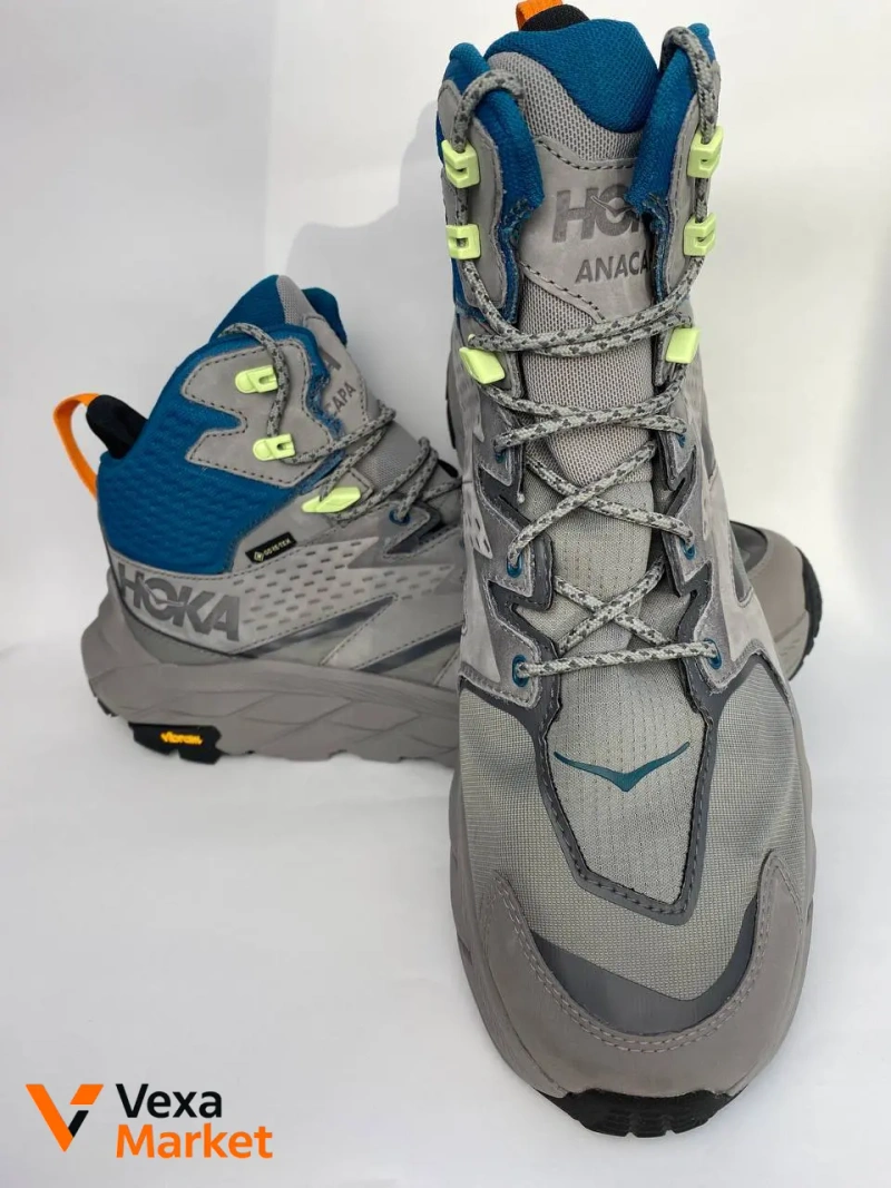 Hoka Anacapa Mid Gore-Tex Sharkskin Blue / Charcoal — фото 3