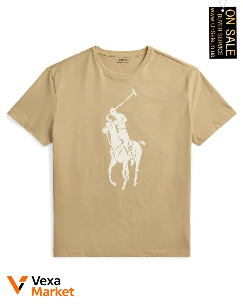 Чоловіча футболка Polo Ralph Lauren з графічним принтом — фото 5