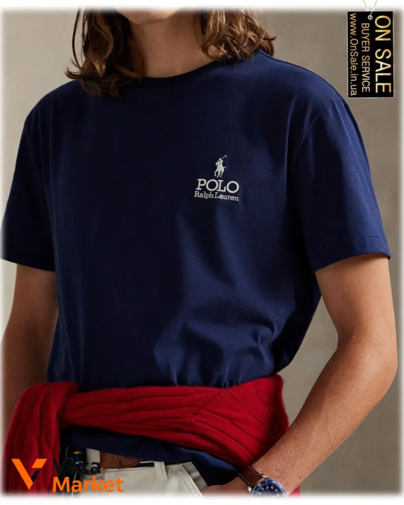 Чоловіча футболка Polo Ralph Lauren з коротким рукавом — фото 3