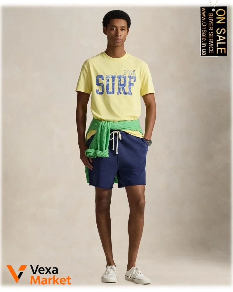 Чоловіча футболка Polo Ralph Lauren з принтом "SURF" — фото 2