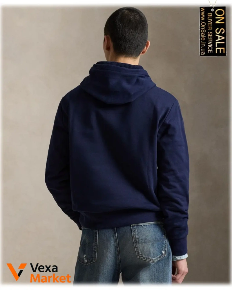 Чоловіче худі Polo Ralph Lauren з капюшоном та принтом "POLO NYC" — фото 4
