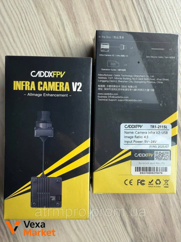 CaddxFPV Infra Camera V2 TR1-211SL