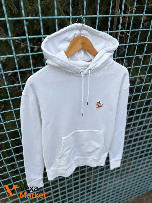 Худі Maison Kitsune біле розмір S