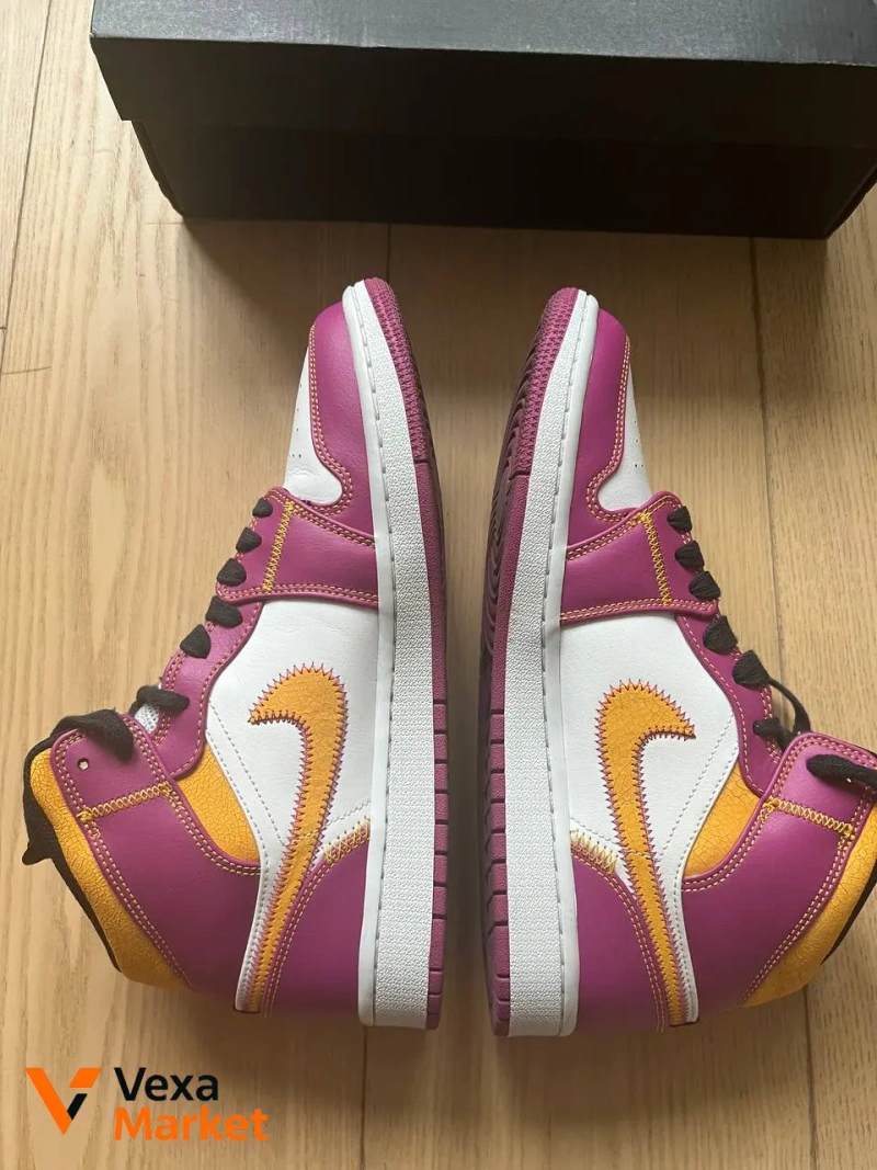 Кросівки Nike Air Jordan 1 Mid "Dia De Muertos" Розмір 43 — фото 6
