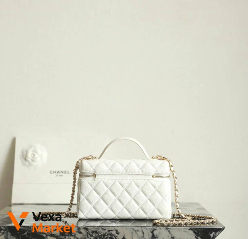 Сумка Chanel Vanity из зернистой кожи теленка — фото 5