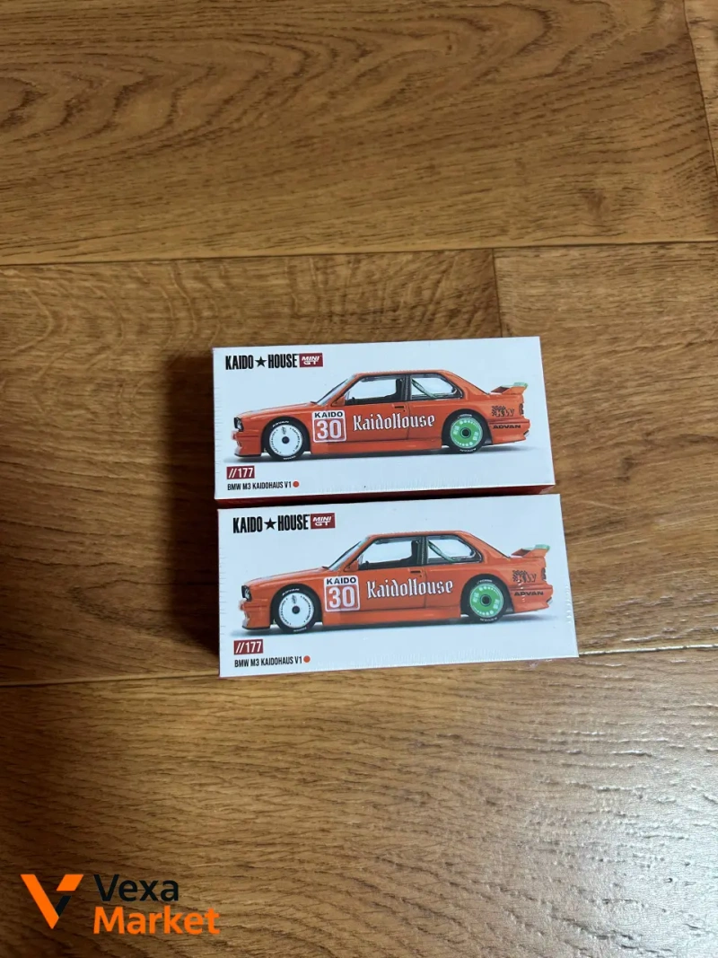 Колекційні моделі Hot Wheels Premium, Team Transport, Kaido House x Mini GT BMW M3 E30, Mini GT BMW 750IL — фото 4