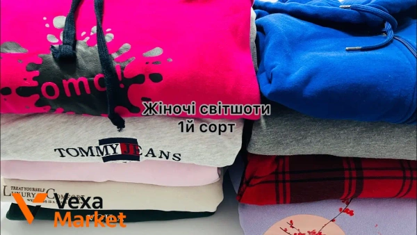 Світшоти жіночі оптом 1й сорт