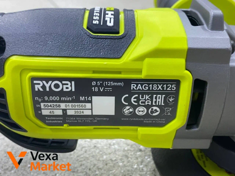 Набір акумуляторних інструментів Ryobi: шліфмашина та дриль — фото 6