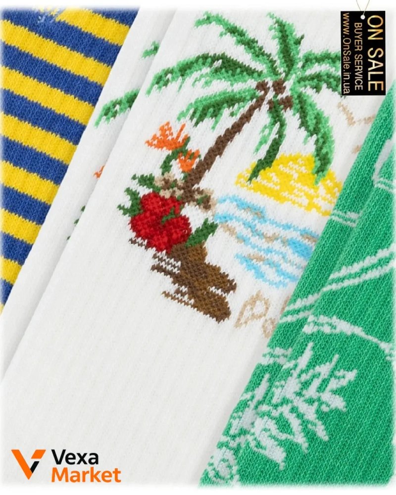 Чоловічі шкарпетки Polo Ralph Lauren набір 6 пар — фото 3