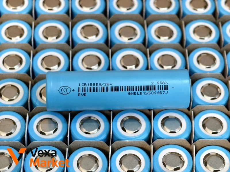 Аккумуляторы 18650, 21700, 26650 от Samsung, LG, Sony, Molicel, EVE, BAK, Tenpower, Dmegc, Reliance, Liitokala, JGNE — фото 5