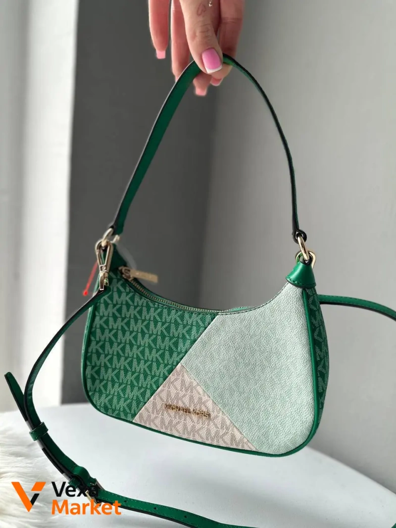 Сумка MICHAEL KORS екошкіра зелена — фото 4