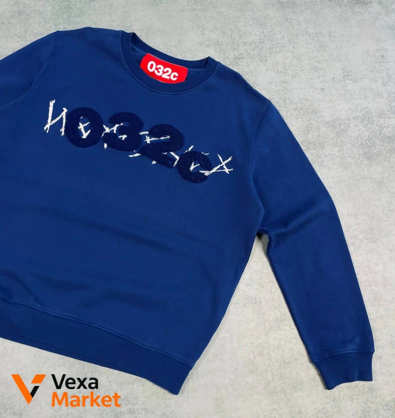 032c Men’s Embroidered Logo Sweatshirt — фото 2