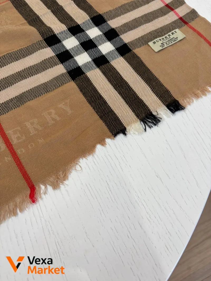 Шарф Burberry Nova Check 180x70 см — фото 4